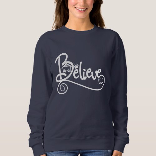 Believe Christmas Nativity Sweatshirt