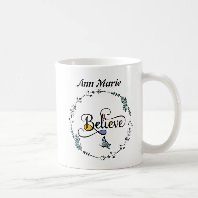 Believe Coffee Mug (Right)
