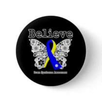 Believe Down Syndrome Awareness Button