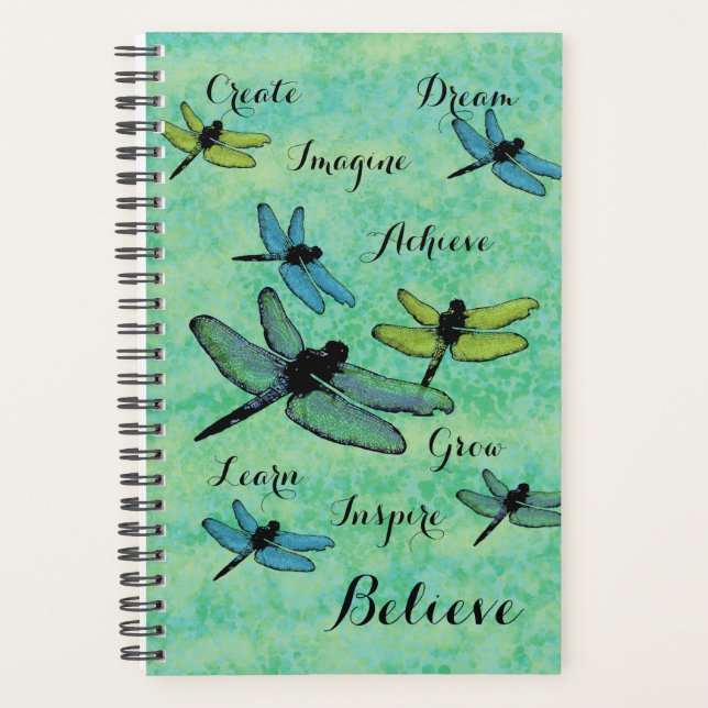 Believe Dragonfly Planner (Front)