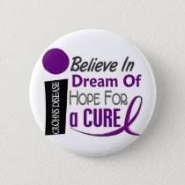 BELIEVE DREAM HOPE Crohn’s Disease T-Shirts & Appa Pinback Button