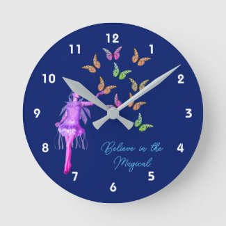 Believe Fairy Butterflies Inspirational       