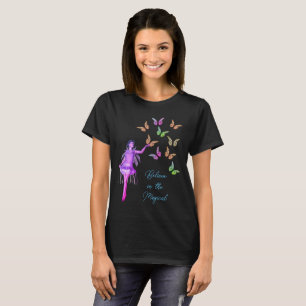 Believe Fairy Butterflies Inspirational T-Shirt