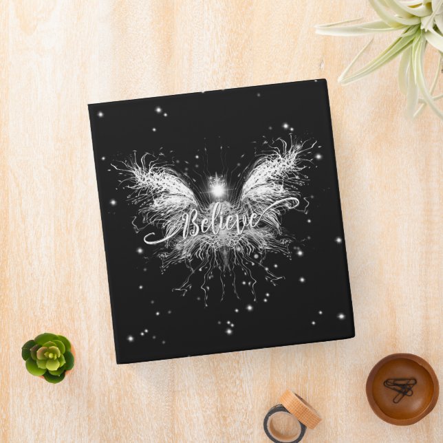 Believe Fairy Starlight Fantasy 3 Ring Binder (In Situ)