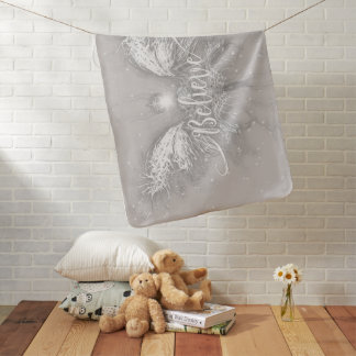 Believe Fairy Starlight Fantasy Baby Blanket