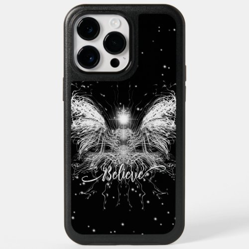 Believe Fairy Starlight Fantasy Black OtterBox iPhone 14 Pro Max Case