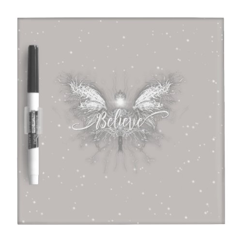 Believe Fairy Starlight Fantasy Dry Erase Board