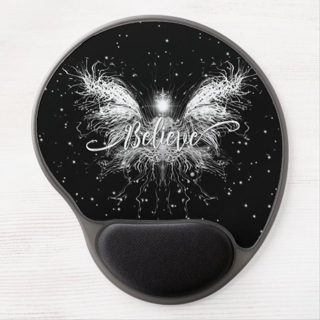Believe Fairy Starlight Fantasy Gel Mouse Pad (Front)
