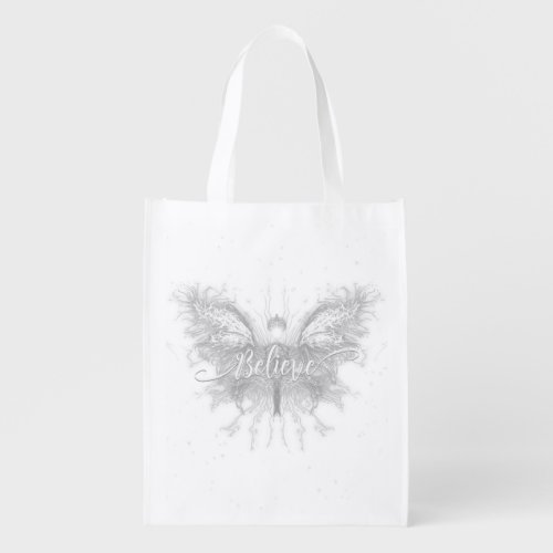 Believe Fairy Starlight Fantasy Grocery Bag