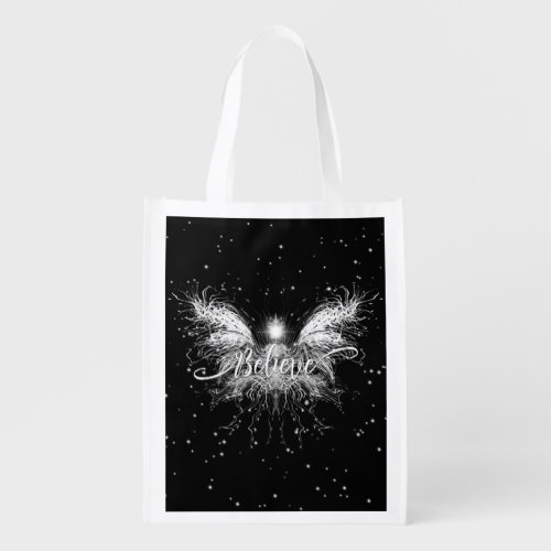 Believe Fairy Starlight Fantasy Grocery Bag