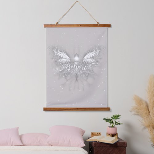 Believe Fairy Starlight Fantasy Hanging Tapestry
