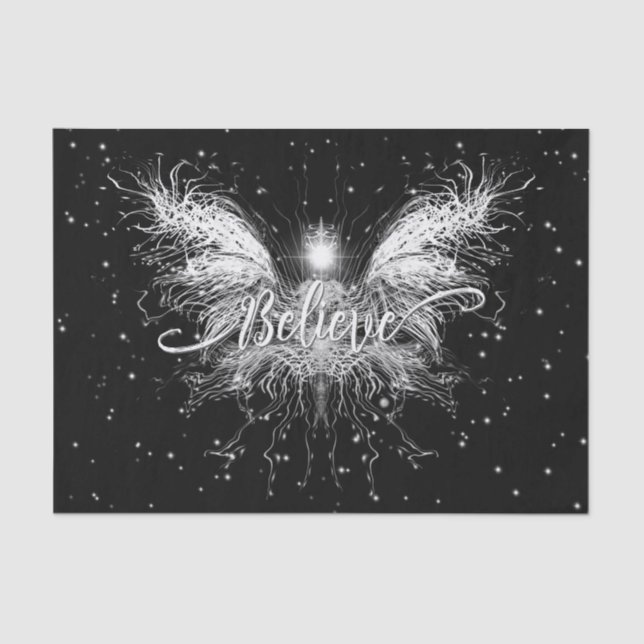 Believe Fairy Starlight Fantasy Tissue Paper (Front)