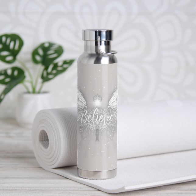 Believe Fairy Starlight Fantasy Water Bottle (Yoga)