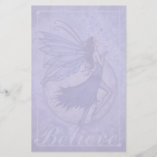 Believe Fairy Stationary by Molly Harrison Stationery