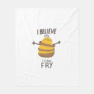 Believe fleece blanket