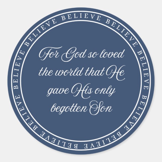 Believe - Flush Seal  (Front)