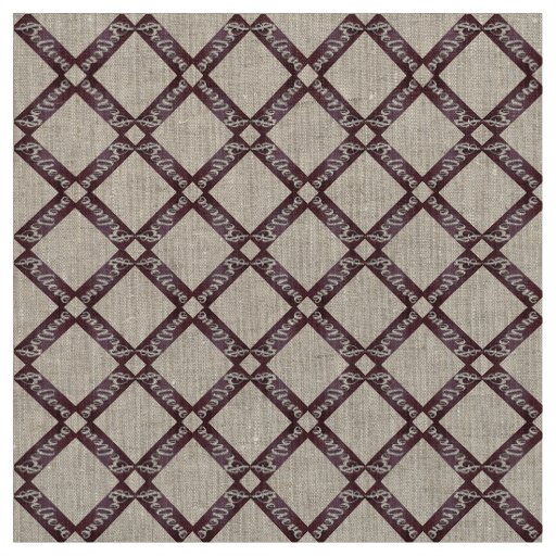 Believe Graphic Art Photography Fabric