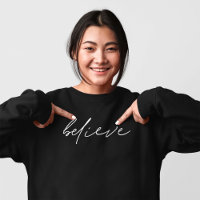 Believe Handwritten Script Motivational