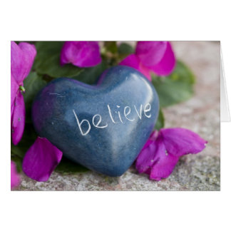 Believe Heart Rock 10 Cards