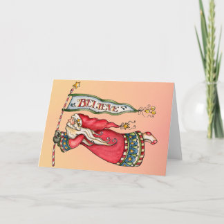 Believe Holiday Card