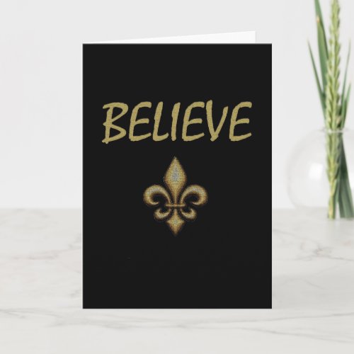 Believe Holiday Card