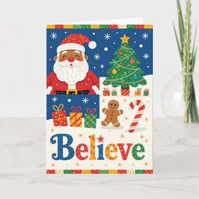 Believe Holiday Card (Front)