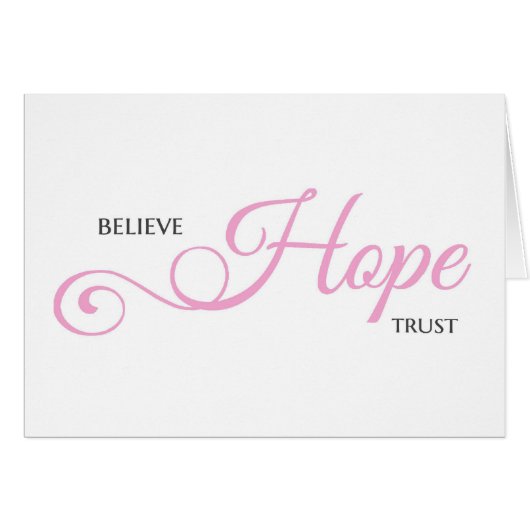 Believe HOPE Trust Cards (Front Horizontal)