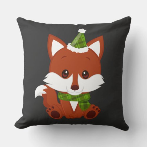 Believe iMagic of Christmas Fox Pillow