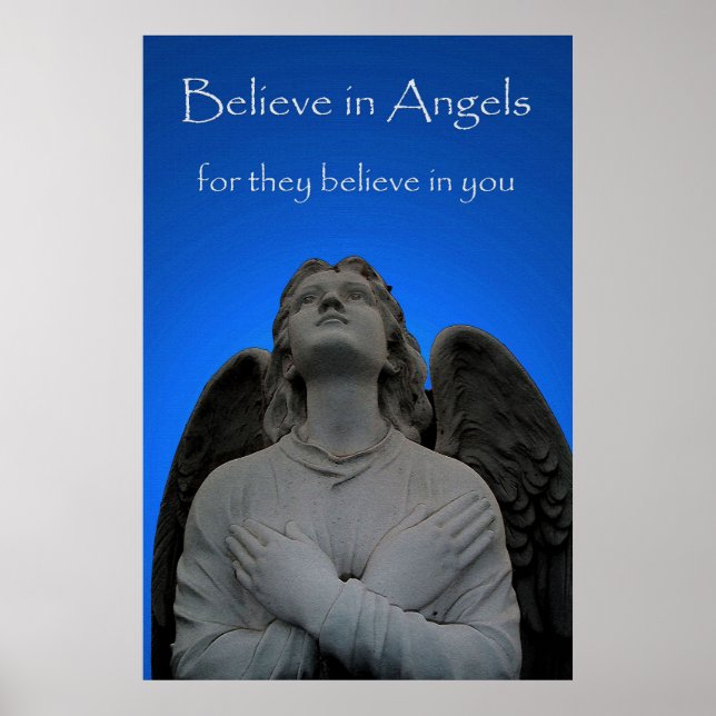 Believe in Angels 36 x 24 Poster (Front)
