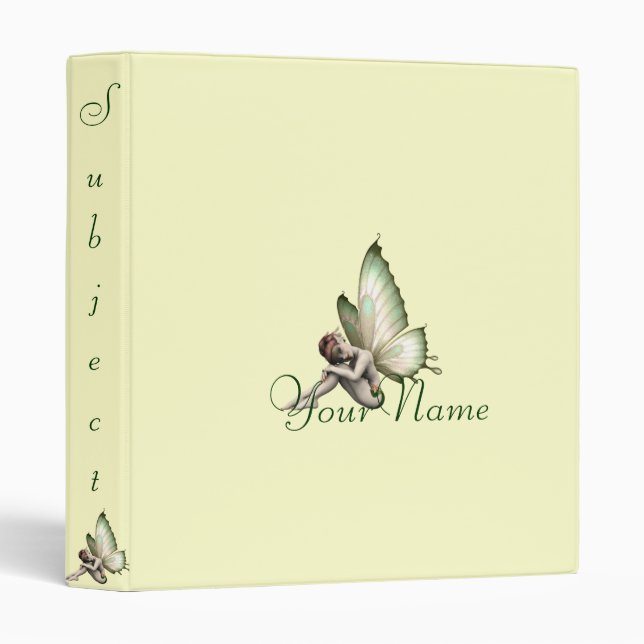 Believe in Fairies Binder (Front/Spine)