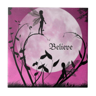 Believe in fairies tile