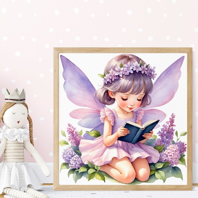 Believe in Fairy Tales Reading Art Poster (Creator Uploaded)