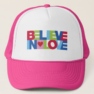 Believe in Love (Color) Trucker Hat