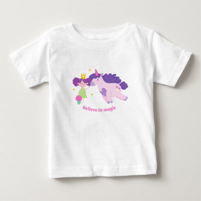 Believe in magic baby T-Shirt (Front)