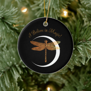 Believe in Magic!  Ceramic Ornament
