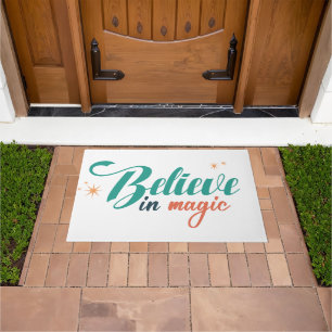 Believe in Magic Christmas Doormat