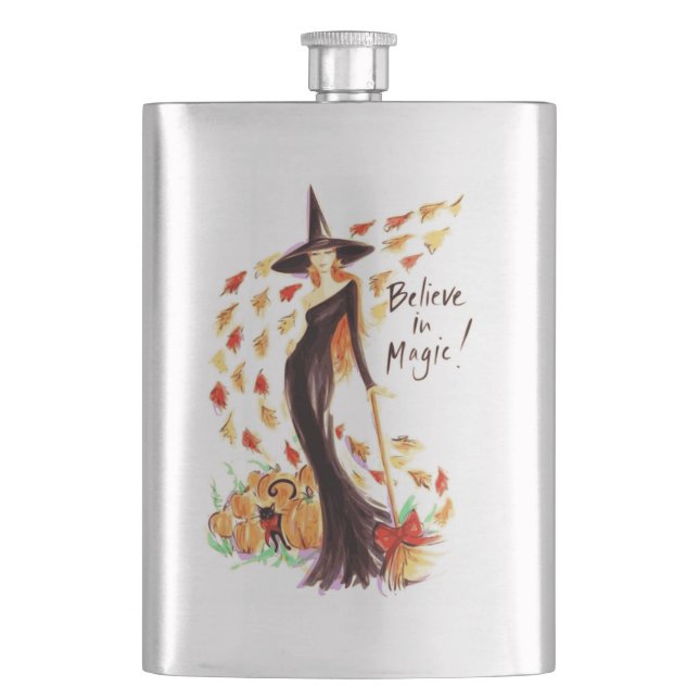 BELIEVE IN MAGIC FLASK (Front)