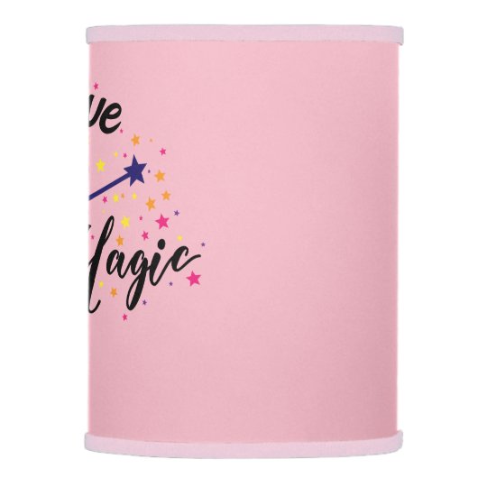 Believe In Magic Lamp Shade (Right)