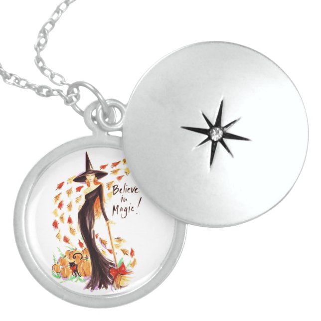 BELIEVE IN MAGIC LOCKET NECKLACE (Front)