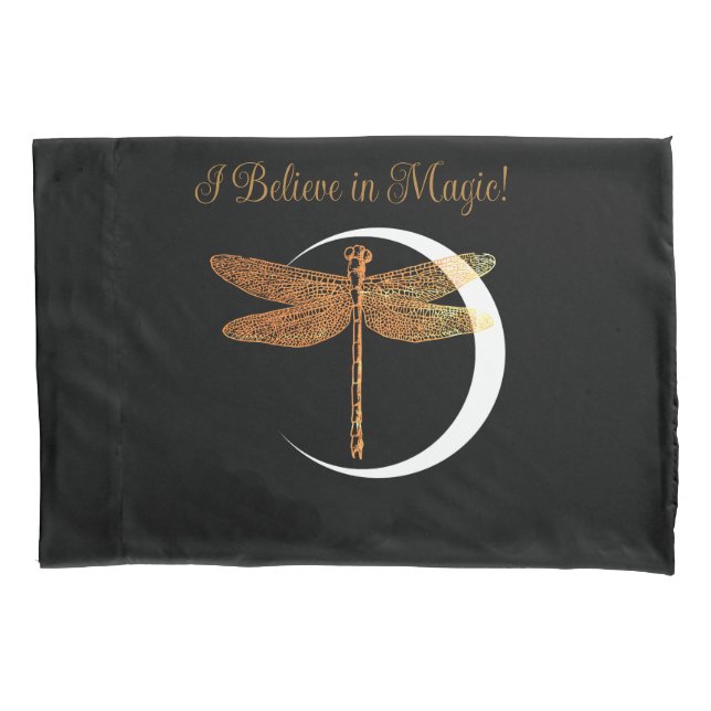 Believe in Magic!  Pillow Case (Front-Left)
