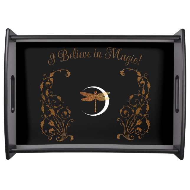 Believe in Magic!  Serving Tray (Front)