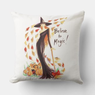 BELIEVE IN MAGIC THROW PILLOW