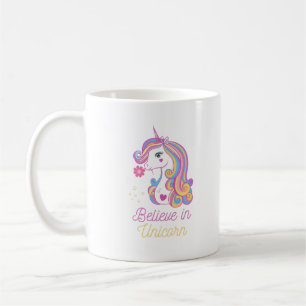 Believe In Magic Unicorn Coffee Mug