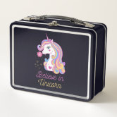 I Believe in Unicorns Lunch Box