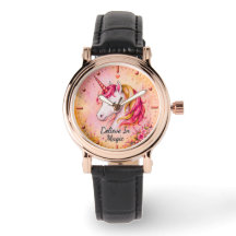 Believe In Magic Unicorn Women's Watch