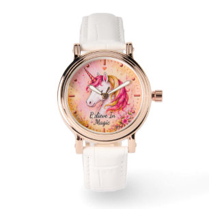 Believe In Magic Unicorn Women's Watch