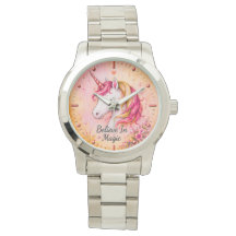 Believe In Magic Unicorn Women's Watch