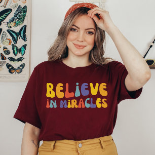 Believe In Miracles   Cute IVF Mama   In Vitro T-Shirt