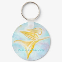 Believe in Miracles keychain
