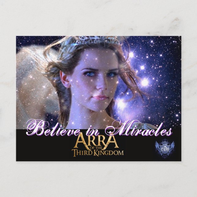 BELIEVE IN MIRACLES -Postcard Postcard (Front)